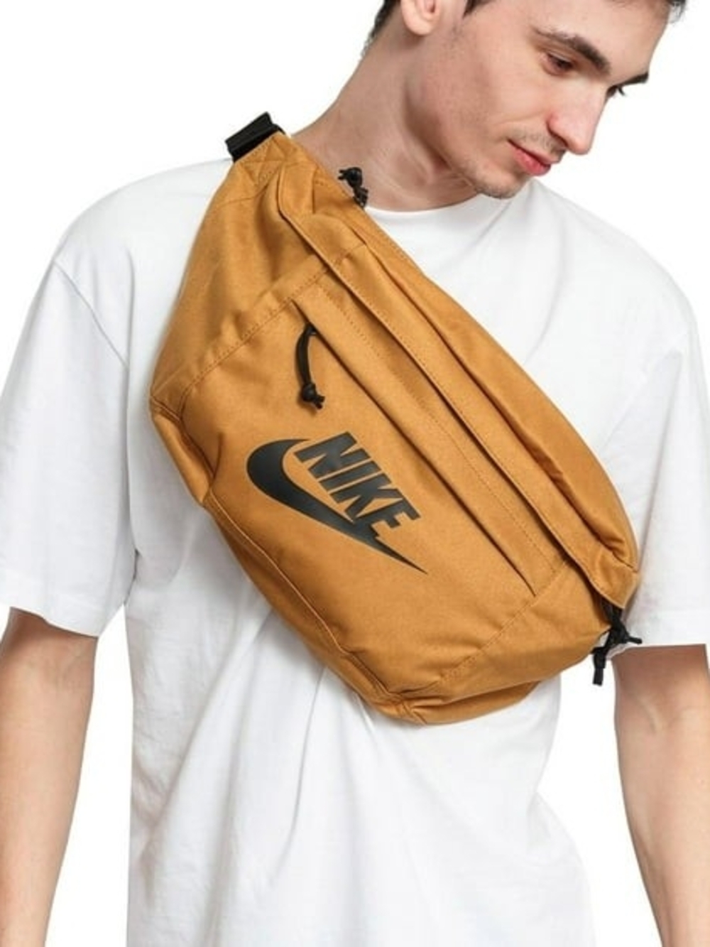 Nike Tech Hip Pack 10L Wheat Camel Brown Crossbody Bag Fanny Pack BA5751-790